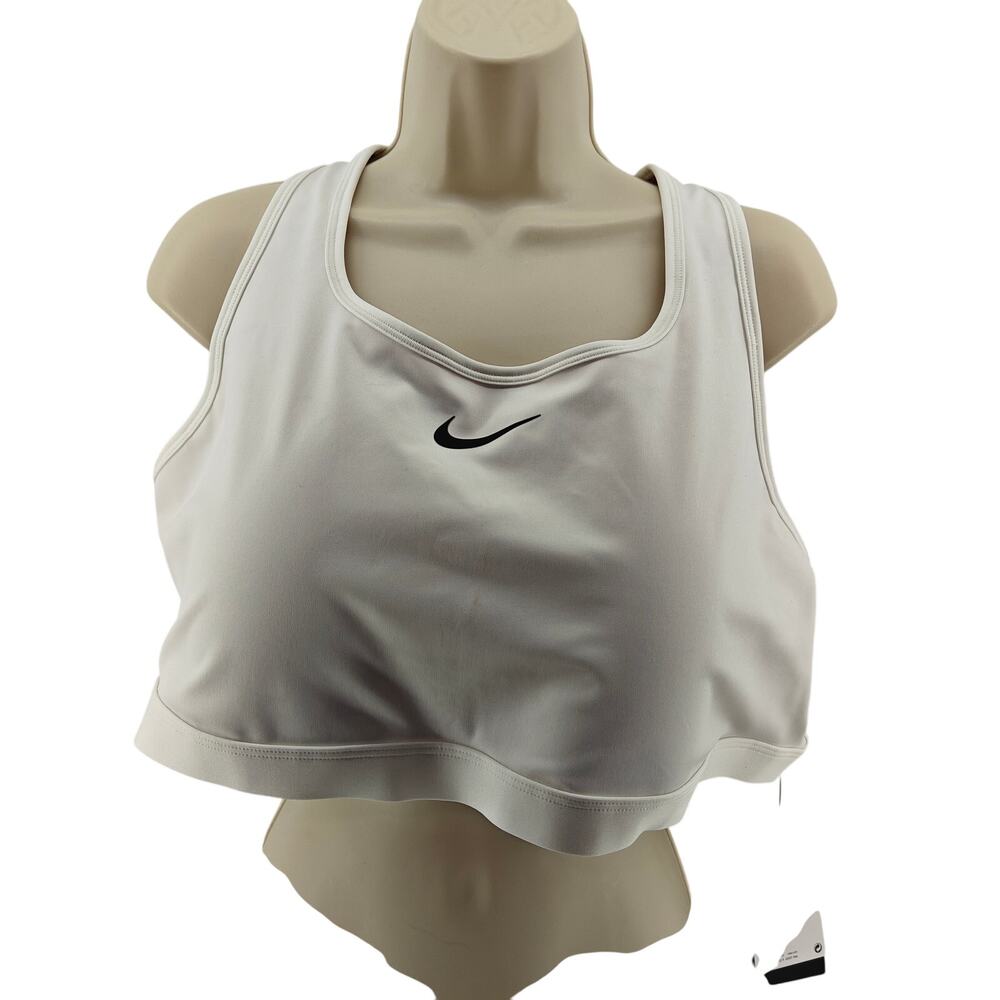 Nike Swoosh Medium Padded Sports Bra Women's Size 2X